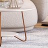 Mesa de Centro com Mesa Lateral - Off White - Mod.3017 - 4