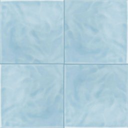 Revestimento Esmaltado Brilhante Azul Céu Onda 20x20cm - 2