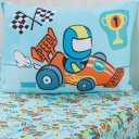 Ver imagem 2 de Jogo de Cama Kids Solteiro 2 Pçs Microfibra 88x188x30cm Speed