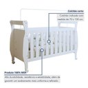 Ver imagem 2 de Quarto de Bebê Completo com Cômoda Berço e Guarda Roupa Zara Tigus Baby