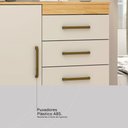 Ver imagem 6 de Cômoda Montevidéu 1 Porta 4 Gavetas Cinamomo/off White - Demóbile