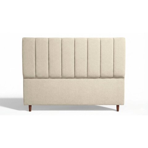 Cabeceira Estofada Moderna e Elegante para Cama de Casal 140 Carla Linho