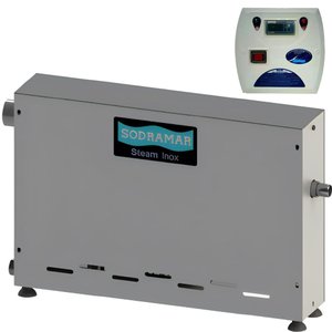 Sauna Vapor Universal Inox 4kw + Comando Digital Sodramar-220v