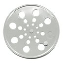 Ver imagem 2 de Kit 2 Ralo Grelha Inox para Banheiro Redondo 15x15 com Fecho