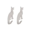 Ver imagem 1 de Kit 2 Ganchos Decorativo de Parede Pendurador Bolsa C.b Fs