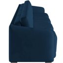 Ver imagem 2 de Sofá Cama para Sala de Estar 4 Lugares 316cm Montserrat K01 Veludo Azul Marinho - Lyam Decor