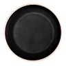 Prato Raso de Melamina Class Preto 27cm - 1