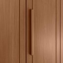 Ver imagem 4 de Guarda Roupa Casal Londres Triplex 11 Portas 6 Gavetas Jatobá com Espelho - Santos Andirá