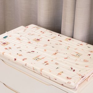 Trocador Bebê Impermeável Percal 200 Fios 100% Algodão Moderninhos:conto de Fadas