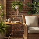 Ver imagem 3 de Tampo Redondo Mesa Decoração Bistrô Madeira Pinus 45cm