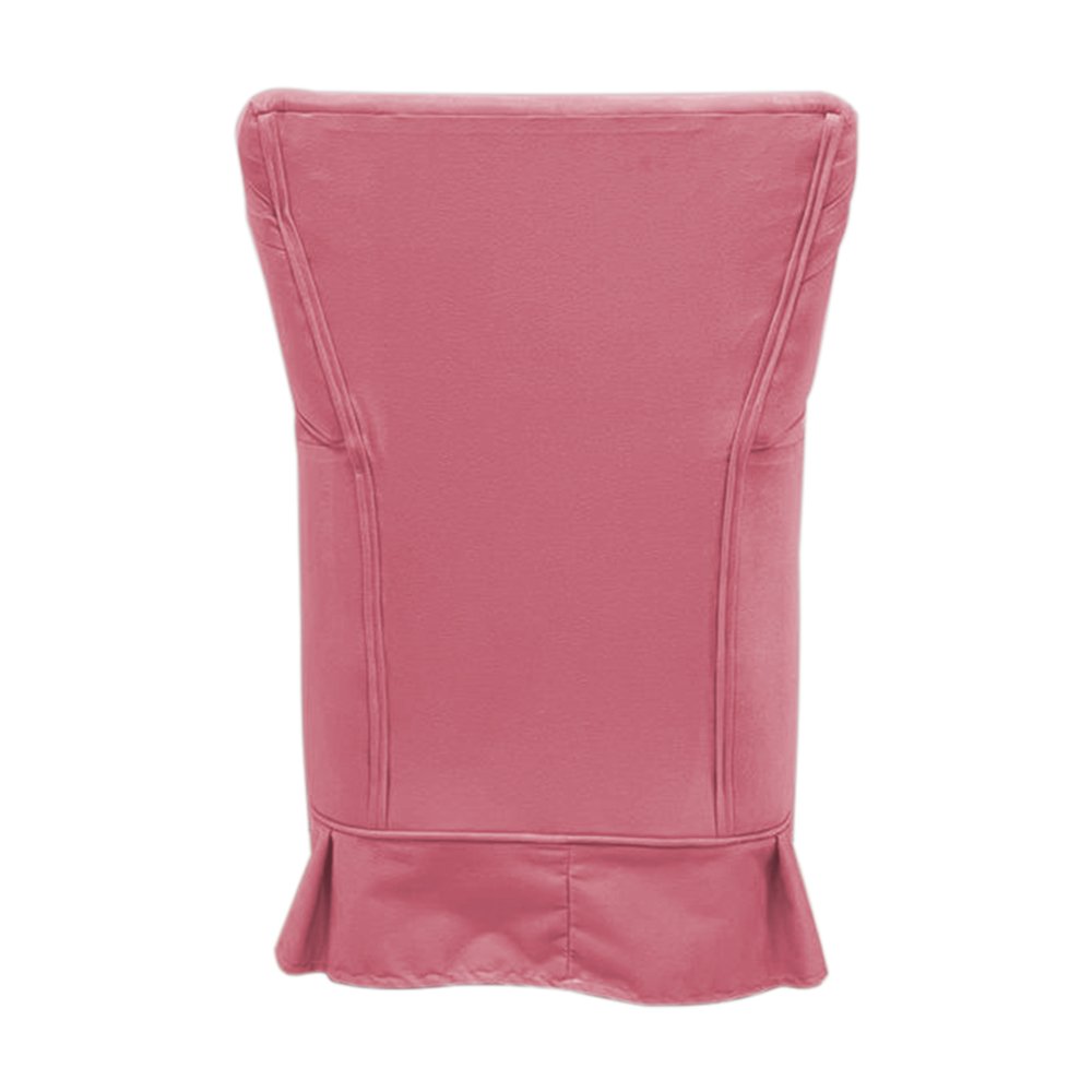 Poltrona de Amametação + Puff com Balanço Dayane Suede:rosa - 4