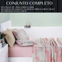 Ver imagem 6 de Conjunto de Lencol Casal Queen Size Selin 04 Pçs Toque Super Macio Cotton:rose