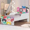 Ver imagem 1 de Cama Infantil Aquarela Dos Ursinhos com Colchão
