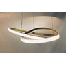 Lustre Led Integrado Infinito Luz Neutra 45w:cor Dourado - 3