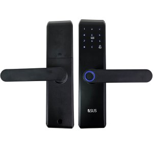 Fechadura Eletronica Digital Biometrica Senha Cartao Rf Chave Portao Porta Casa Residencia Segurança