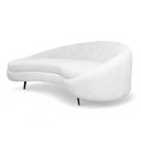 Ver imagem 4 de Sofá 3 Lugares 2,30m Living Orgânico Medelim - Élpis Móveis - Boucle Branco