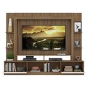 Ver imagem 5 de Estante Tv 65" Portas C/ Espelho Oslo Multimóveis V3390 Madeirada/Branca Madeirado/Branco