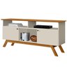Rack Para TV 43 Polegadas 8004 Off White Nature Tebar - 1