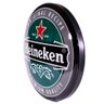 Luminoso de Parede Cerveja Heineken Cinza Retrô Vintage Bar, Garagem, Churrasqueira, Espaço Gourmet - 1