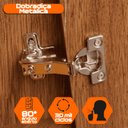 Ver mais imagens de Guarda-Roupa Casal Holanda 4 Portas com 3 Gavetas Internas e Maleiro Carvalho Tapajós