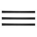 Ver imagem 1 de Kit 3 Veda Porta Rodinho 80cm - Bemprat:preto