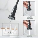 Ver imagem 7 de Torneira Gourmet Articulado Misturador Agua Quente Fria Cozinha Monocomando