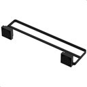 Ver imagem 5 de Porta Toalha Suporte Toalheiro com Ventosa Duplo Preto Max