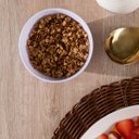 Ver imagem 2 de Conjunto 6 Bowls de Melamina Brancas Basic Lyor Cumbucas para Frutas Cereais Ingredientes