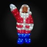 Papai Noel iluminado Enfeite de acrílico 160 Lâmpadas LED 127v (CH2683) - 1