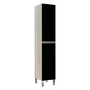 Ver imagem 1 de Paneleiro 40Cm 2 Portas Luci Legno Crema Com Preto Tx