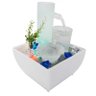 Fonte Cascata e Quedas de Água Decorativa Luz LED Cor Branca (Ft-A) - 1