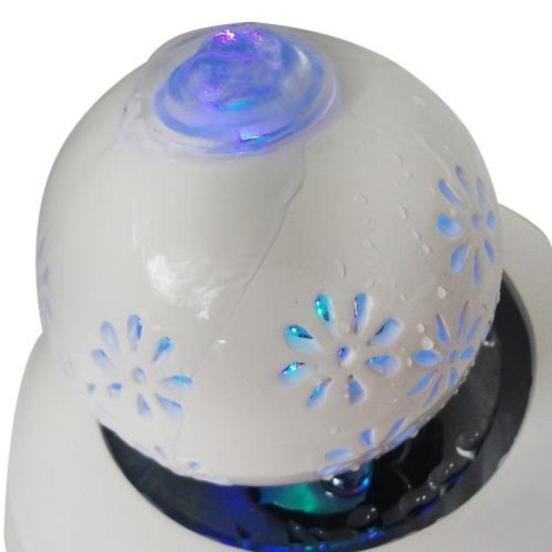 Fonte de Água Cascata Decorativa Ceramica Luz LED Chafariz (Ft-D) - 4