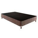 Ver mais imagens de Cama Box Solteiro: Colchão Anatômico Paropas D33/EP Confort Ultra Firme + Base CRC Rústico Brown