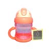 Copo Infantil de Plastico 200ml:Rosa - 2