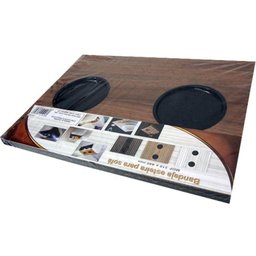 Esteira Bandeja Apoio de Braco Sofá Porta Copo Garrafa Poltrona Cor Embuia (Brx / Bf-110 Embuia) - 4