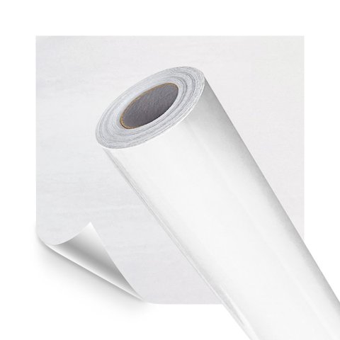 Papel de Parede Adesivo Lavavel Laca Alto Brilho Branco Perola