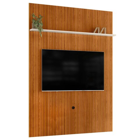 Painel para Tv 75 Polegadas 179cm Logus Z10 Off/cinamomo - Mpozenato