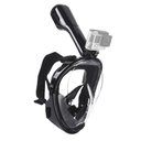 Ver imagem 1 de Máscara de Mergulho Surface Preta L/xl com Adaptador para Câmeras de Ação