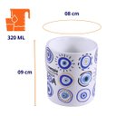 Ver imagem 5 de Caneca Cerâmica Presente Olho Grego Energia Boa Proteção 320ml - Wp Connect