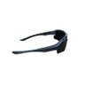 Kit Capacete Ciclismo C Led + Luva Gel + Óculos Proteção Uv - Preto - M - 6