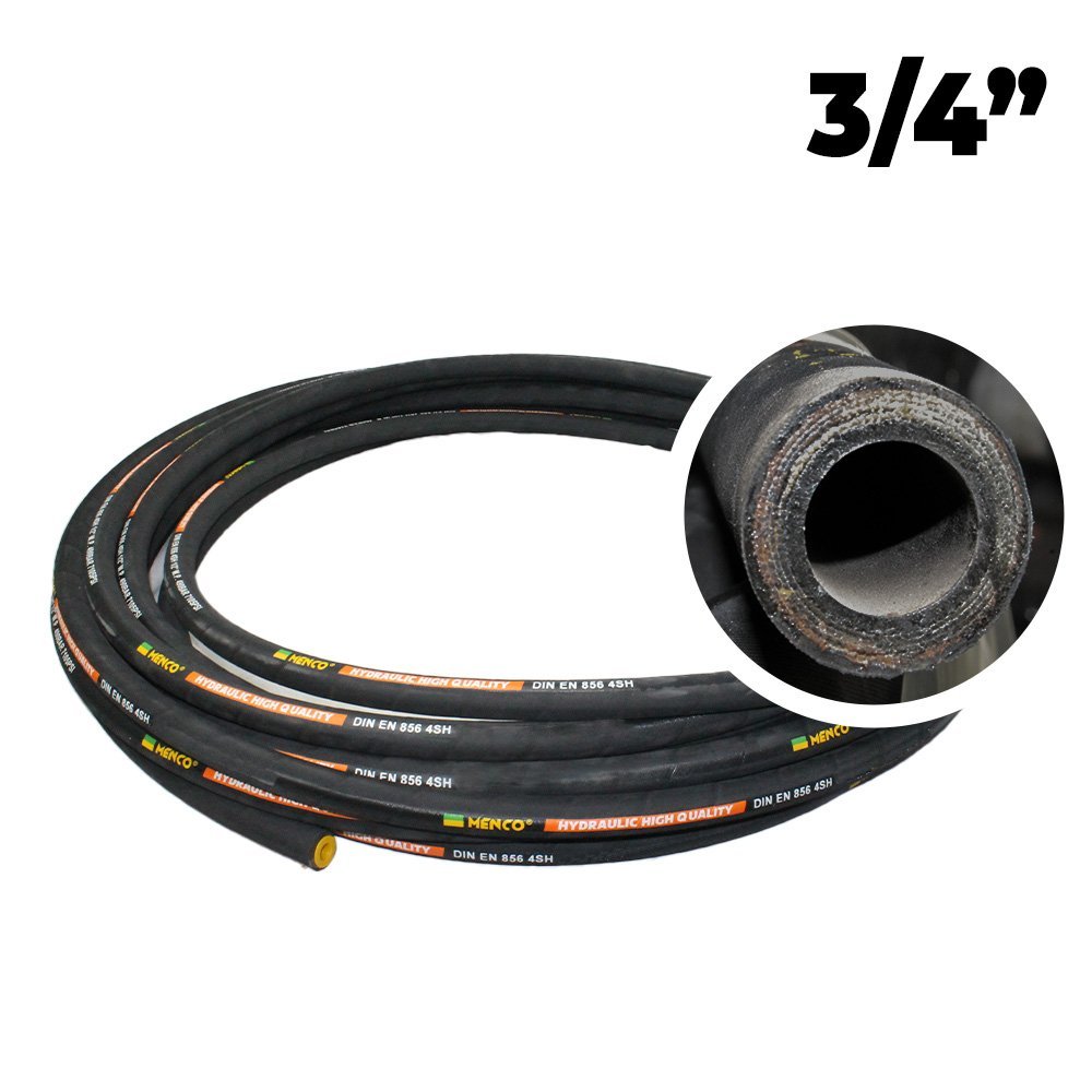Mangueira Hidráulica de Alta Pressão 4sh 1 Pol 5510lbs 40mt - 4