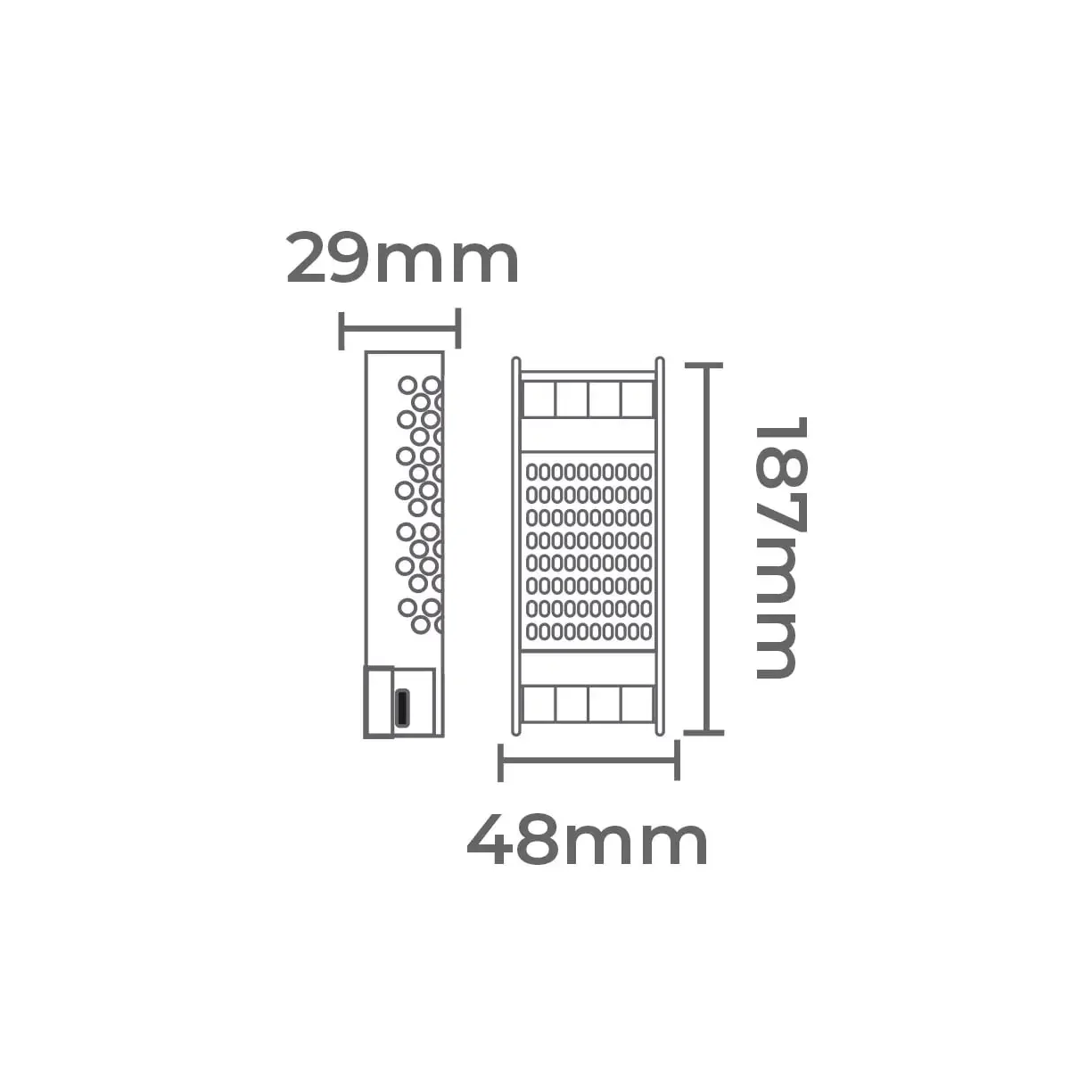 Ver imagem 2 de Fonte de Chaveada Dimerizável 2,5a 60w 24v Nordecor