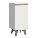 Ver imagem 1 de Balcão Madesa Reims 35 cm 1 Porta Branco Cor:Branco