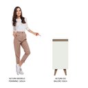 Ver imagem 6 de Balcão Madesa Reims 35 cm 1 Porta Branco Cor:Branco