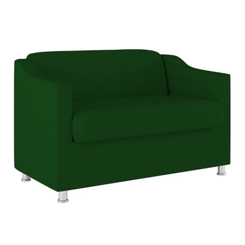 Namoradeira Elegante 2 Lugares Sala de Estar – Balaqui Decor Cor:Verde