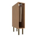 Ver imagem 1 de Balcão de Cozinha com Nicho Porta-toalhas 20cm Multimóveis Cr20423 Freijó