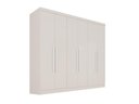 Ver imagem 2 de Guarda-Roupa Casal com 6 Portas e 2 Gavetas 180cm Multimóveis Branco