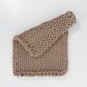 Manta Sofá/poltrona de Maxi Tricot 0,90x1,20m, Cor Areia - Magma Cotton - 3