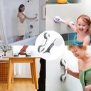 Ver imagem 4 de Barra de Apoio com Ventosa para Idosos Pcd Deficientes Crianças