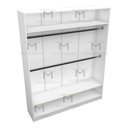 Ver imagem 2 de MODULO CLOSET CABIDEIRO E MALEIRO M47.2020.B 100 % MDF MUNDI MOVEIS